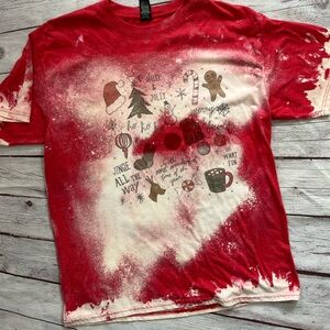 Tye-dye‎ Christmas Tee
